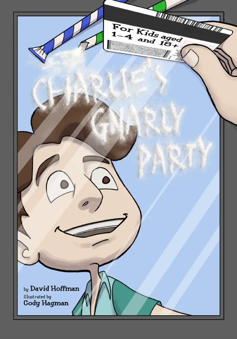 Charlie's Gnarly Party, front cover